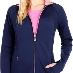 Lilly PulitzerTennison jacket Navy Medium NWT